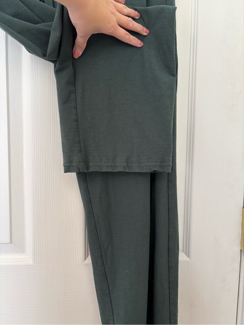 Eileen Fisher Washable Stretch Crepe Pants - Picture 4 of 7